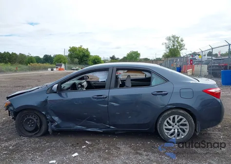 2017 Toyota Corolla Le из США, поврежденный, VIN 2T1BURHE4HC809522